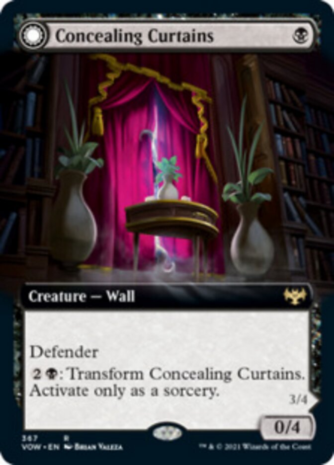 Concealing Curtains // Revealing Eye (Extended Art) [Innistrad: Crimson Vow] | GrognardGamesBatavia