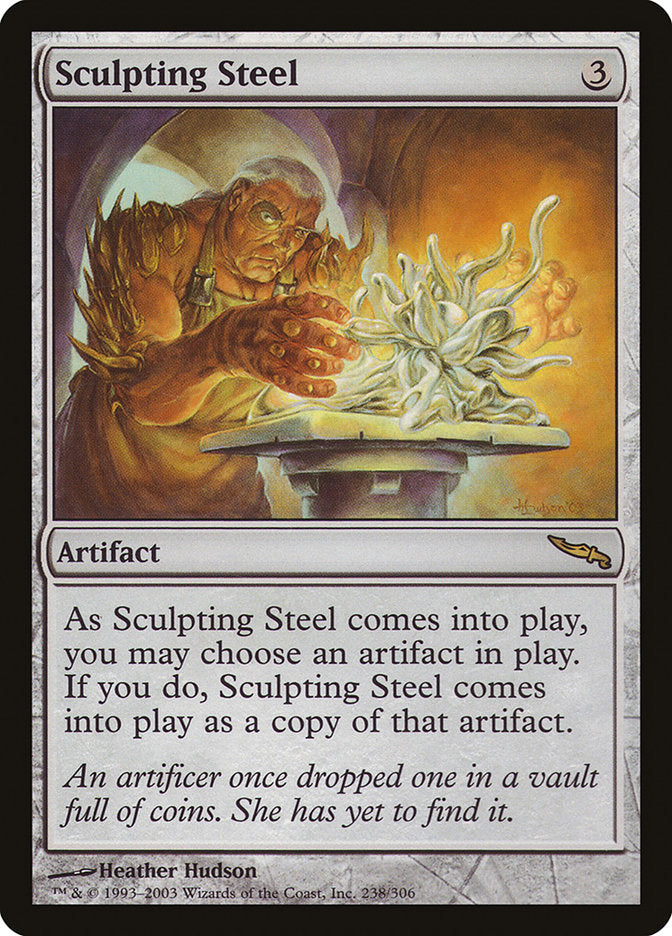 Sculpting Steel [Mirrodin] | GrognardGamesBatavia