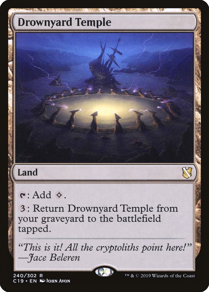 Drownyard Temple [Commander 2019] | GrognardGamesBatavia
