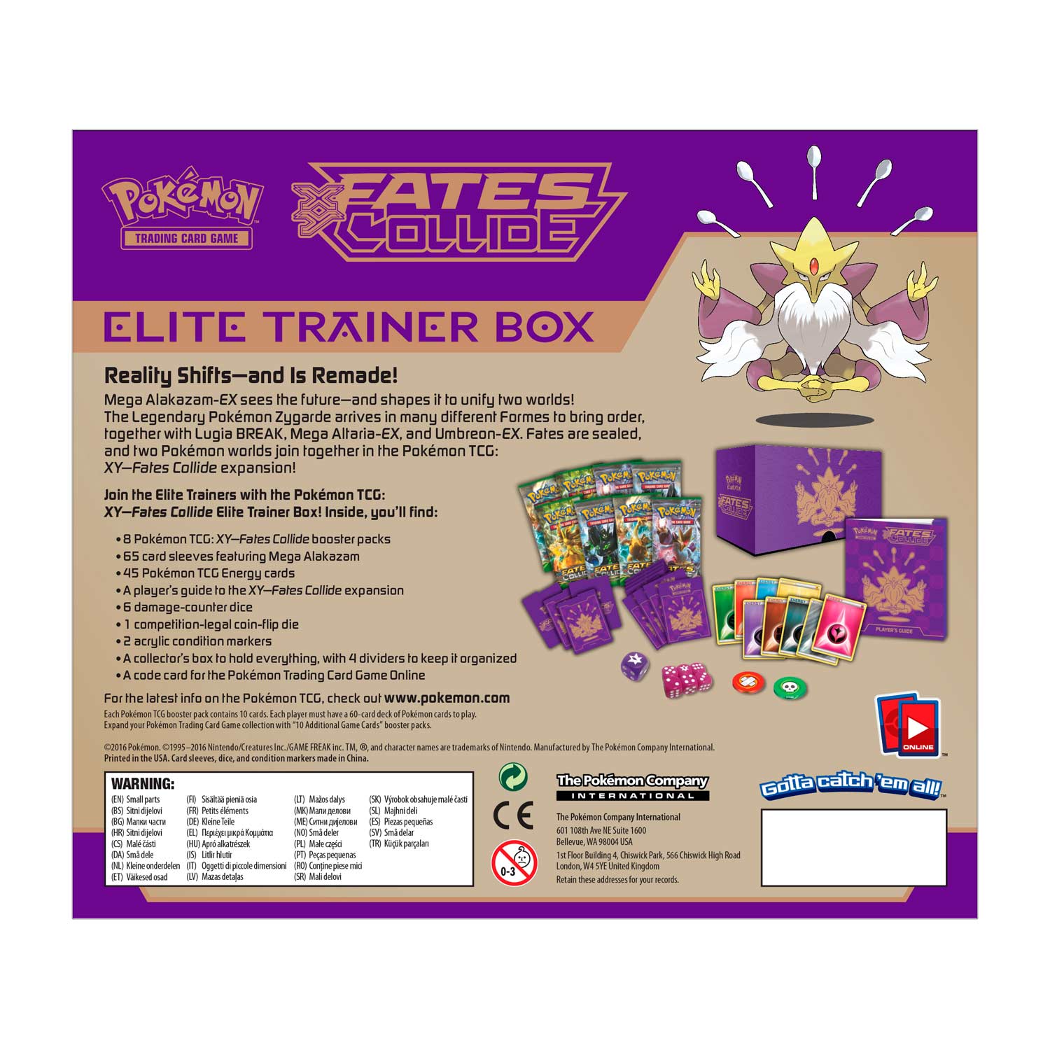 XY: Fates Collide - Elite Trainer Box | GrognardGamesBatavia