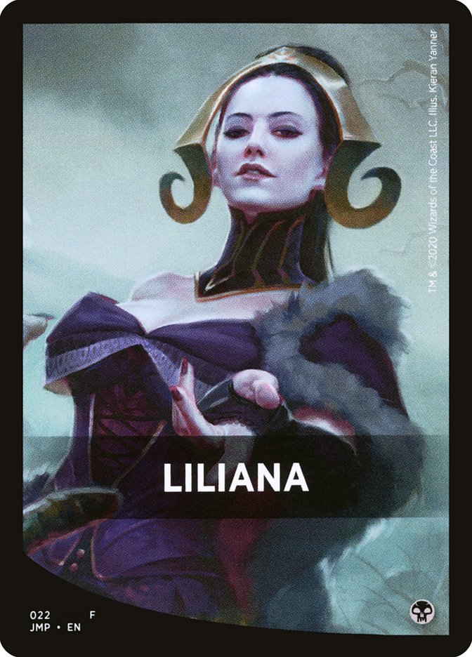 Liliana Theme Card [Jumpstart Front Cards] | GrognardGamesBatavia