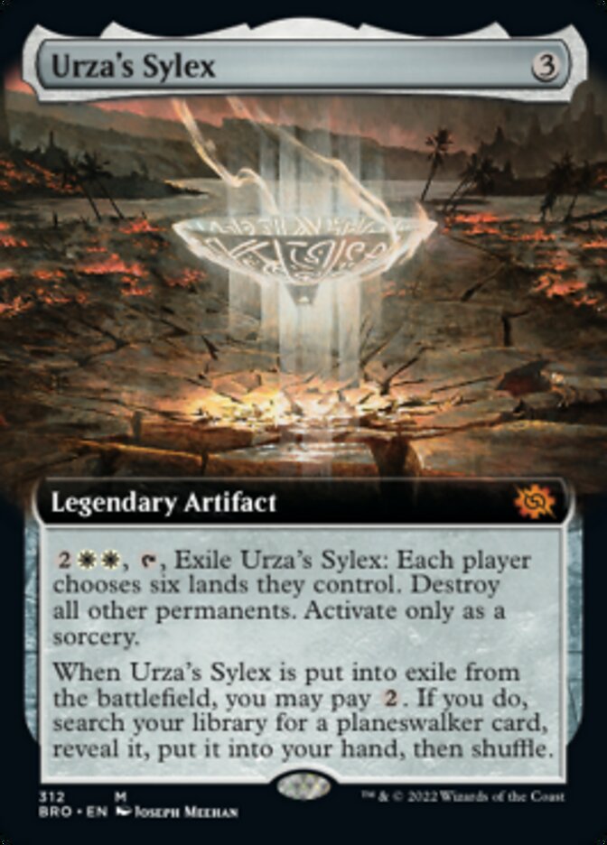 Urza's Sylex (Extended Art) [The Brothers' War] | GrognardGamesBatavia