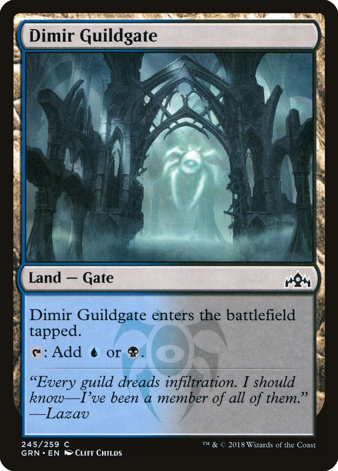 Dimir Guildgate (245/259) [Guilds of Ravnica] | GrognardGamesBatavia