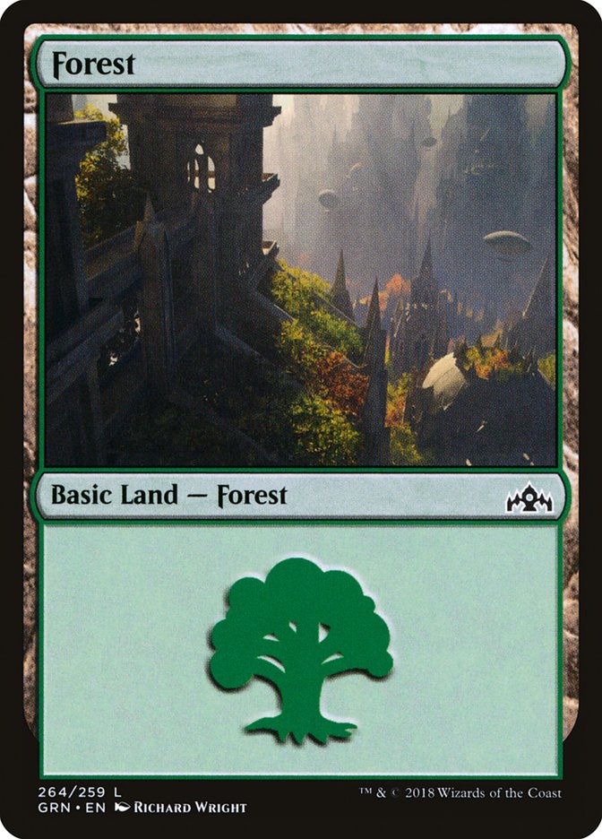 Forest (264) [Guilds of Ravnica] | GrognardGamesBatavia