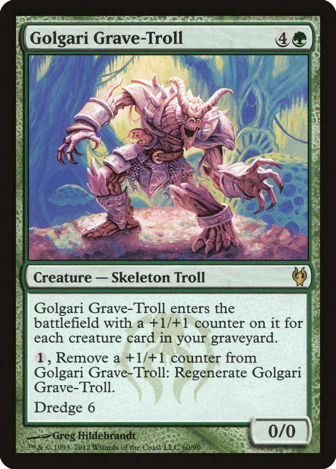 Golgari Grave-Troll [Duel Decks: Izzet vs. Golgari] | GrognardGamesBatavia