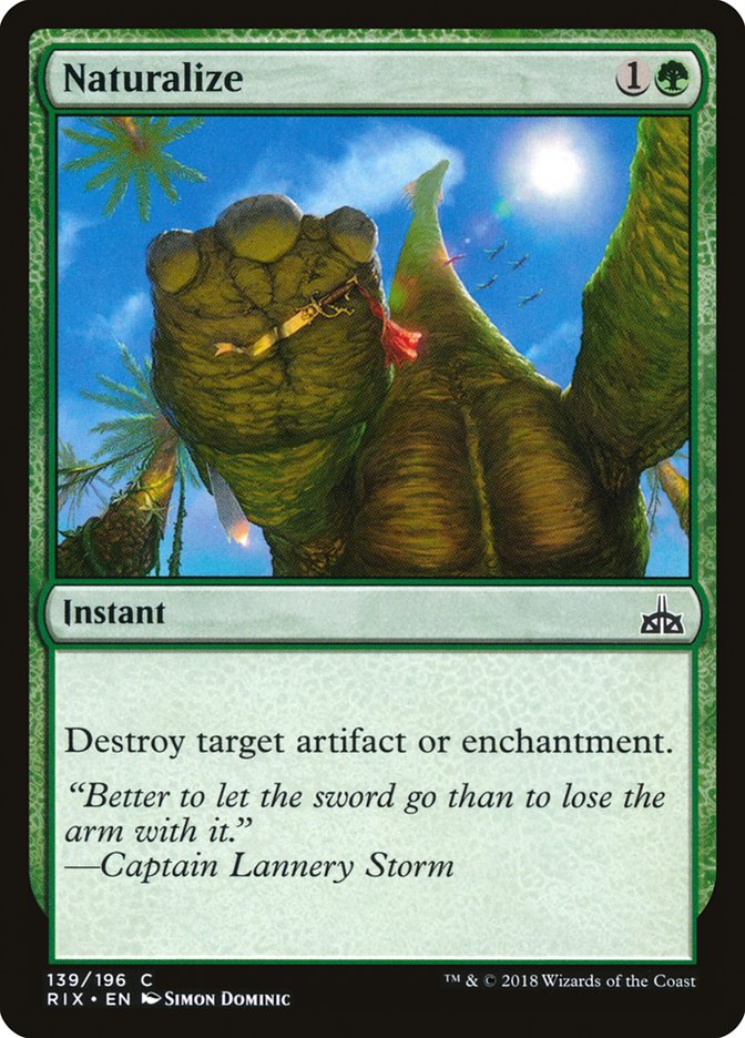 Naturalize [Rivals of Ixalan] | GrognardGamesBatavia