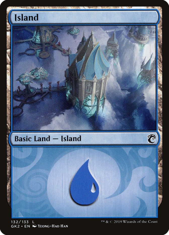 Island (132) [Ravnica Allegiance Guild Kit] | GrognardGamesBatavia