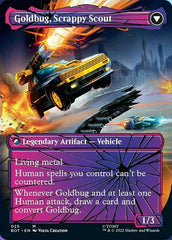 Goldbug, Humanity's Ally // Goldbug, Scrappy Scout (Shattered Glass) [Universes Beyond: Transformers] | GrognardGamesBatavia