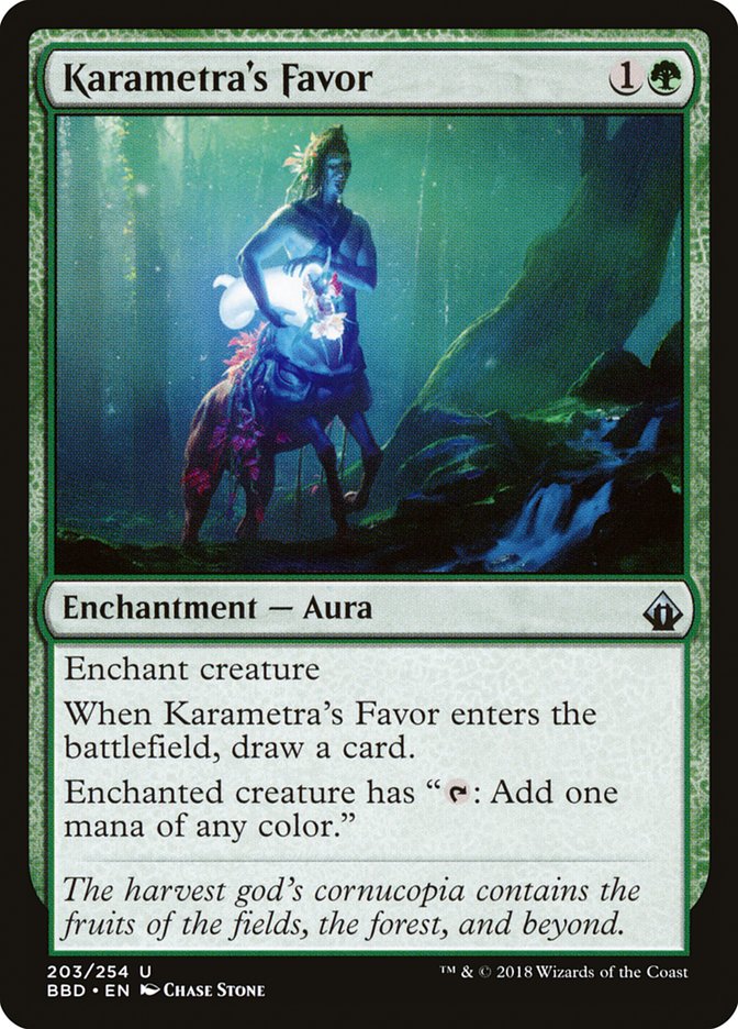 Karametra's Favor [Battlebond] | GrognardGamesBatavia