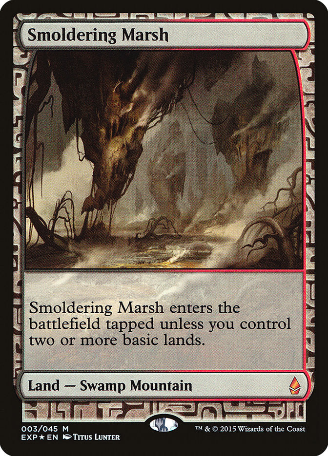 Smoldering Marsh [Zendikar Expeditions] | GrognardGamesBatavia