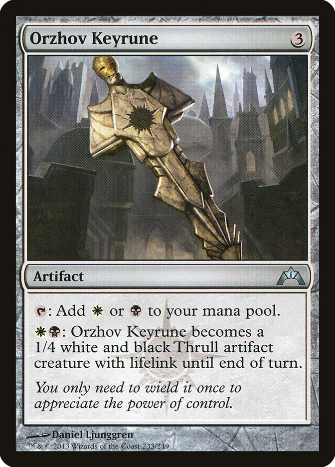 Orzhov Keyrune [Gatecrash] | GrognardGamesBatavia