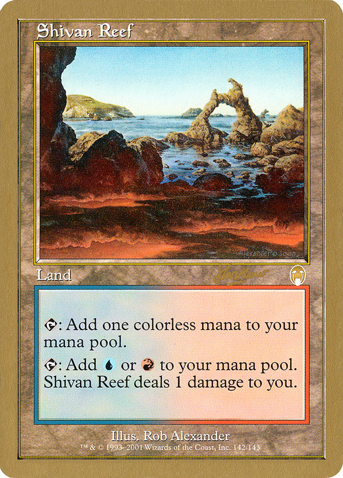 Shivan Reef (Sim Han How) [World Championship Decks 2002] | GrognardGamesBatavia