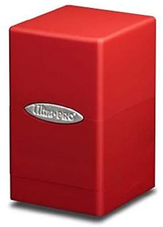 Ultra Pro Satin Tower Deck Box Red | GrognardGamesBatavia