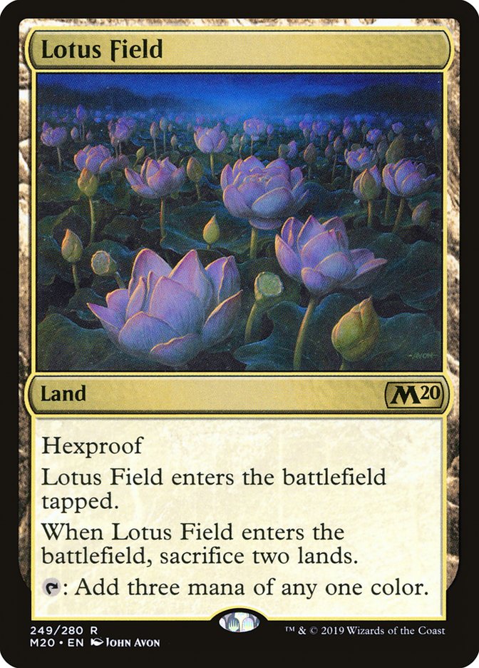 Lotus Field [Core Set 2020] | GrognardGamesBatavia