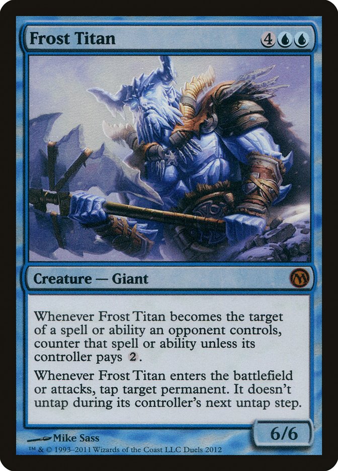 Frost Titan (Duels of the Planeswalkers Promos) [Duels of the Planeswalkers Promos 2011] | GrognardGamesBatavia