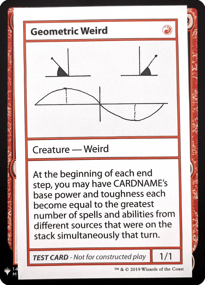 Geometric Weird [Mystery Booster Playtest Cards] | GrognardGamesBatavia