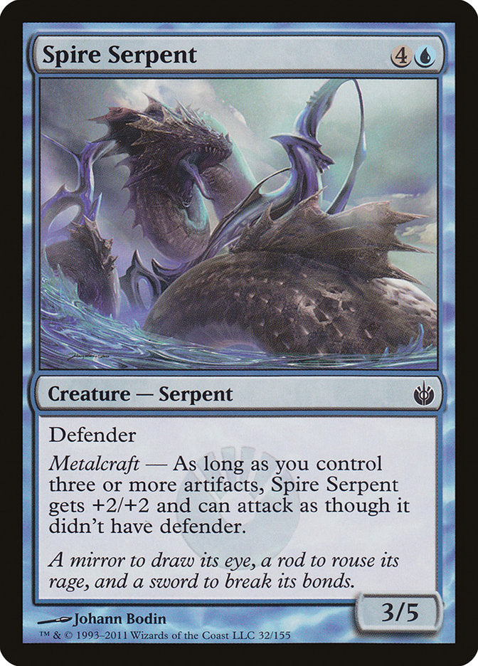 Spire Serpent [Mirrodin Besieged] | GrognardGamesBatavia