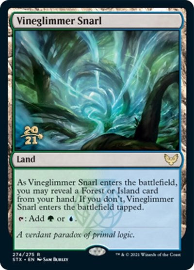 Vineglimmer Snarl [Strixhaven: School of Mages Prerelease Promos] | GrognardGamesBatavia