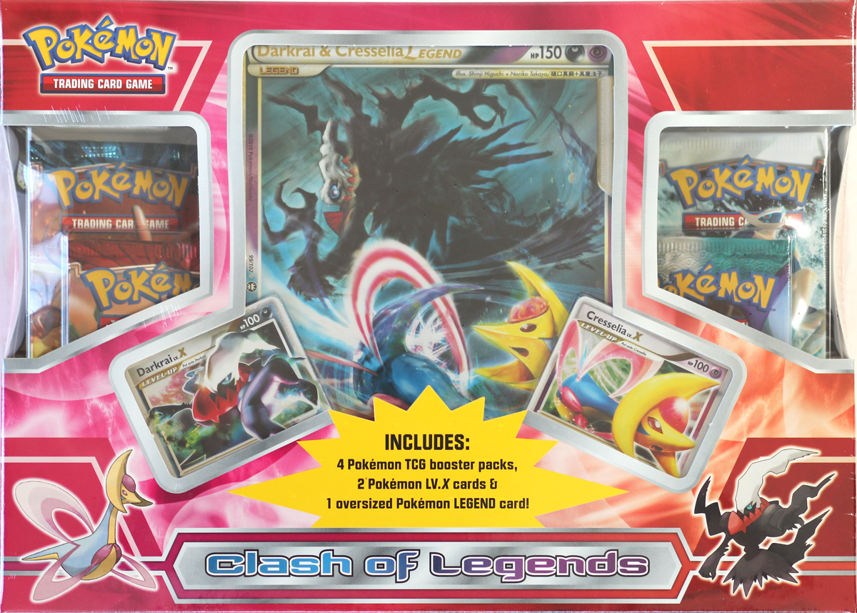 HeartGold & SoulSilver - Clash of Legends (Darkrai & Cresselia) | GrognardGamesBatavia