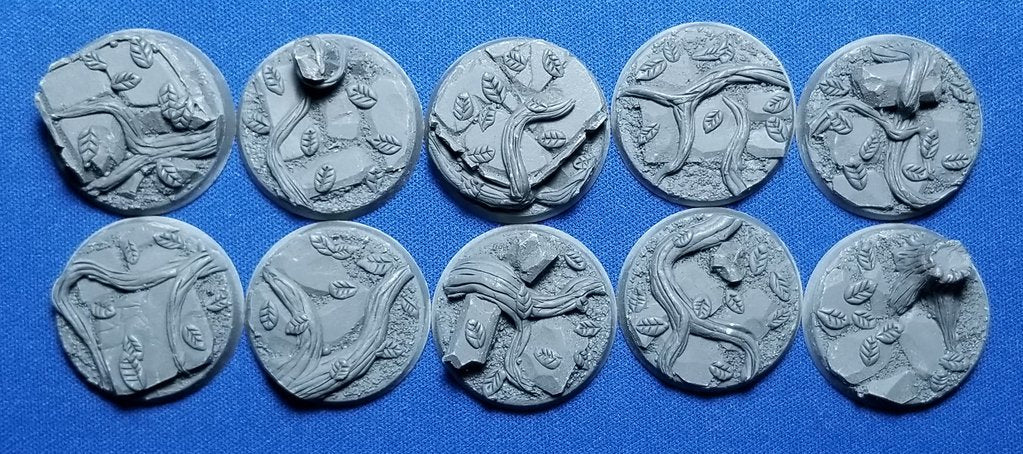 Elrik's Hobbies: Lost Temple Bases Round 32mm | GrognardGamesBatavia