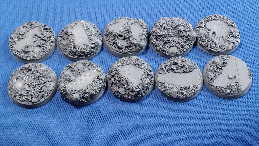 Elrik's Hobbies: Corrupted Outpost Base Round 32mm | GrognardGamesBatavia