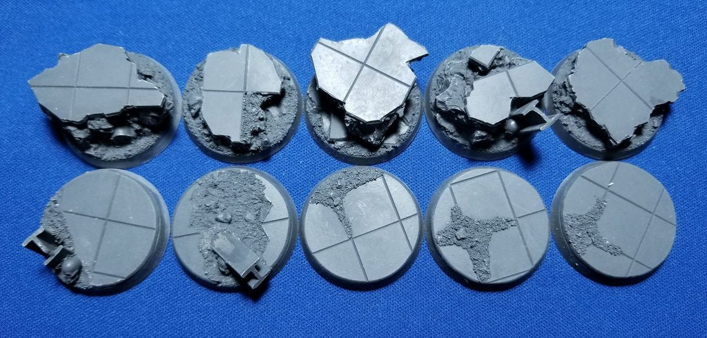 Elrik's Hobbies: City Ruins 10 round 32mm | GrognardGamesBatavia