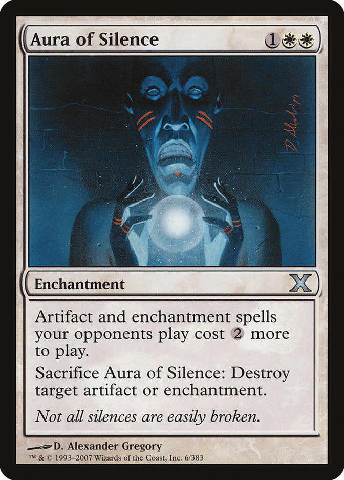 Aura of Silence [Tenth Edition] | GrognardGamesBatavia