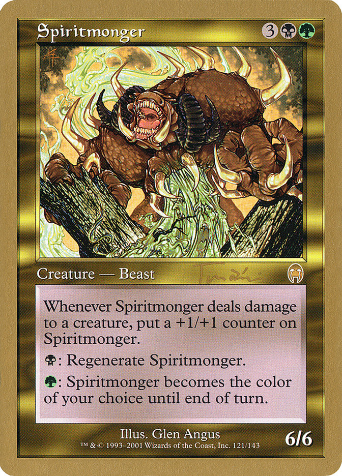 Spiritmonger (Jan Tomcani) [World Championship Decks 2001] | GrognardGamesBatavia