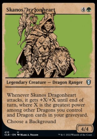 Skanos Dragonheart (Showcase) [Commander Legends: Battle for Baldur's Gate] | GrognardGamesBatavia