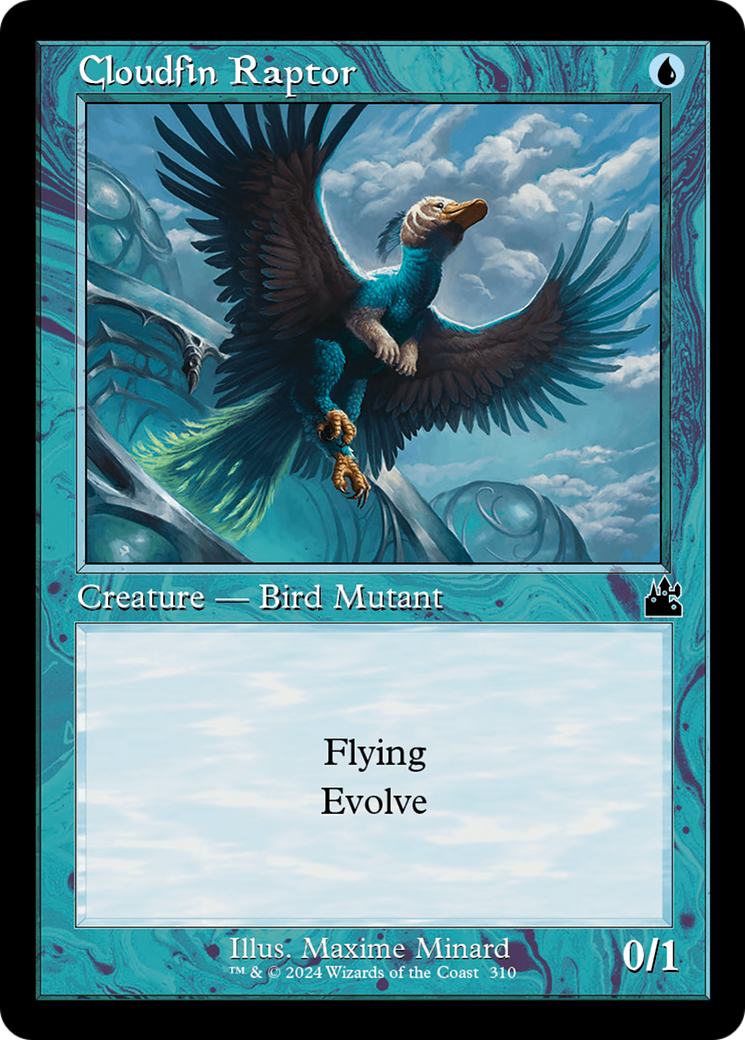 Cloudfin Raptor (Retro Frame) [Ravnica Remastered] | GrognardGamesBatavia