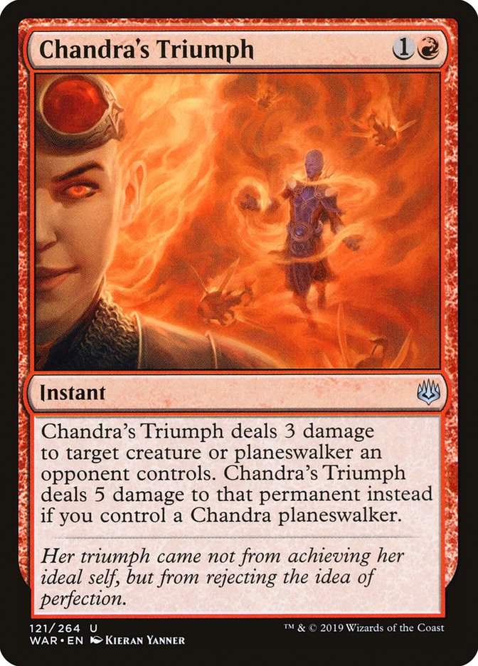 Chandra's Triumph [War of the Spark] | GrognardGamesBatavia