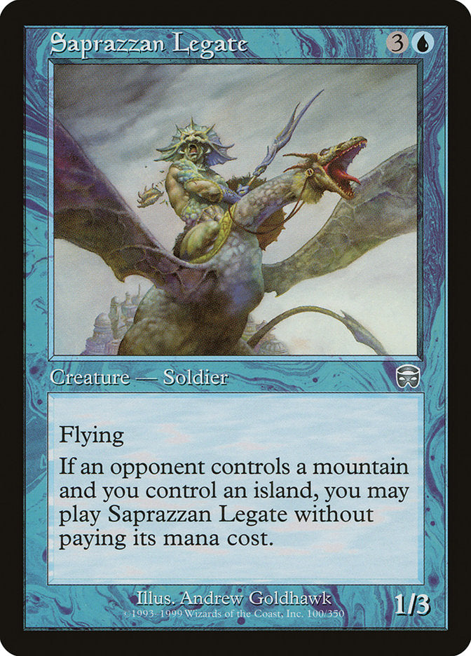 Saprazzan Legate [Mercadian Masques] | GrognardGamesBatavia