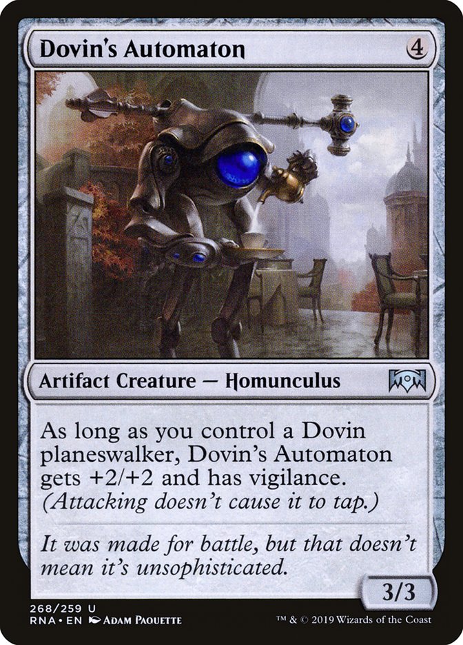 Dovin's Automaton [Ravnica Allegiance] | GrognardGamesBatavia