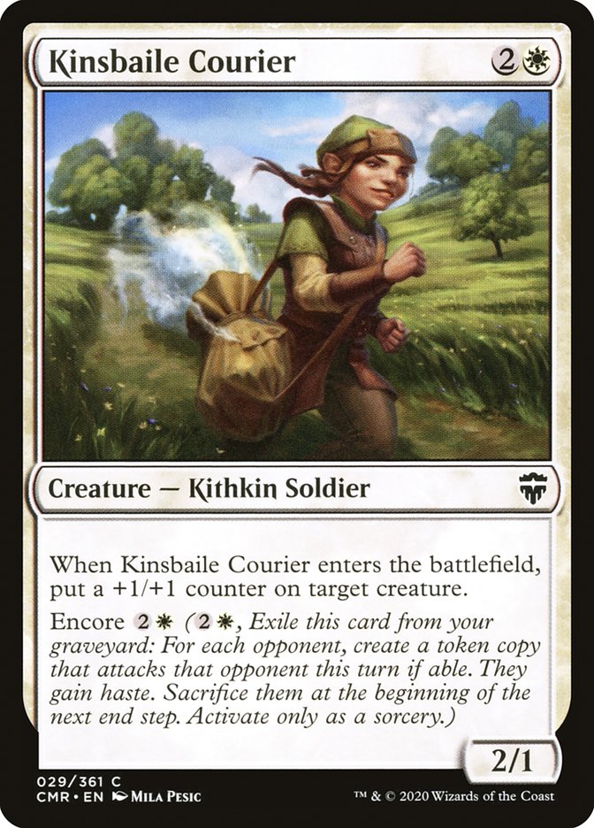 Kinsbaile Courier [Commander Legends] | GrognardGamesBatavia