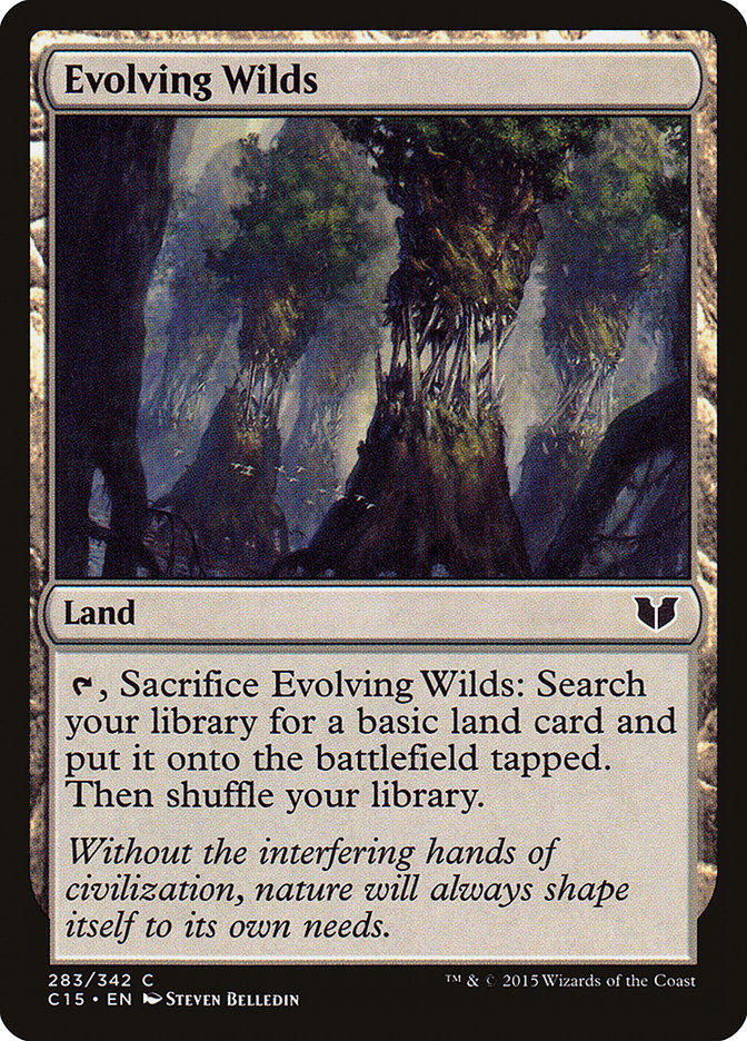 Evolving Wilds [Commander 2015] | GrognardGamesBatavia