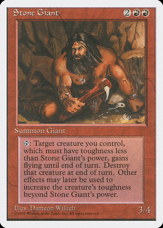 Stone Giant [Fourth Edition] | GrognardGamesBatavia