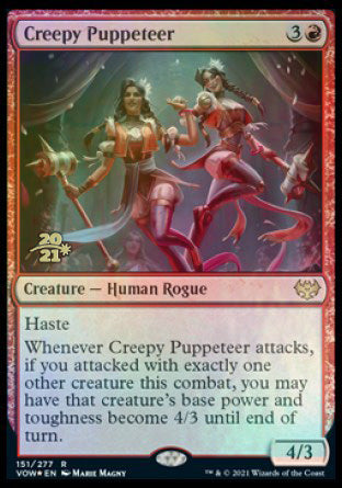 Creepy Puppeteer [Innistrad: Crimson Vow Prerelease Promos] | GrognardGamesBatavia