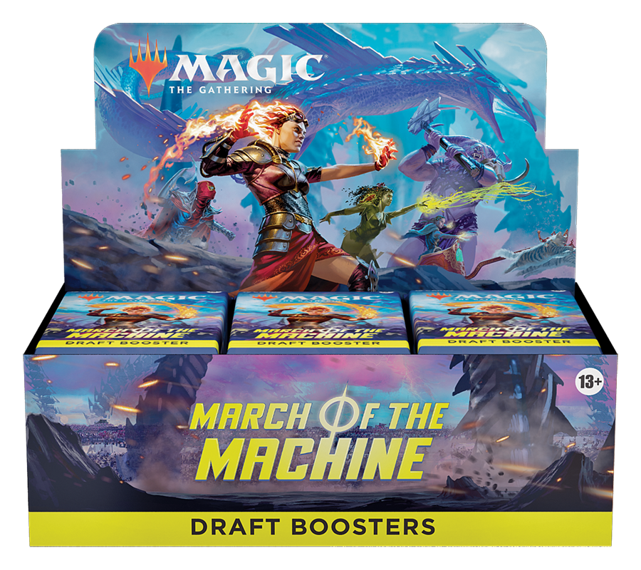 March of the Machine - Draft Booster Display | GrognardGamesBatavia