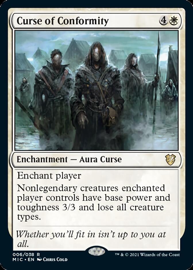 Curse of Conformity [Innistrad: Midnight Hunt Commander] | GrognardGamesBatavia