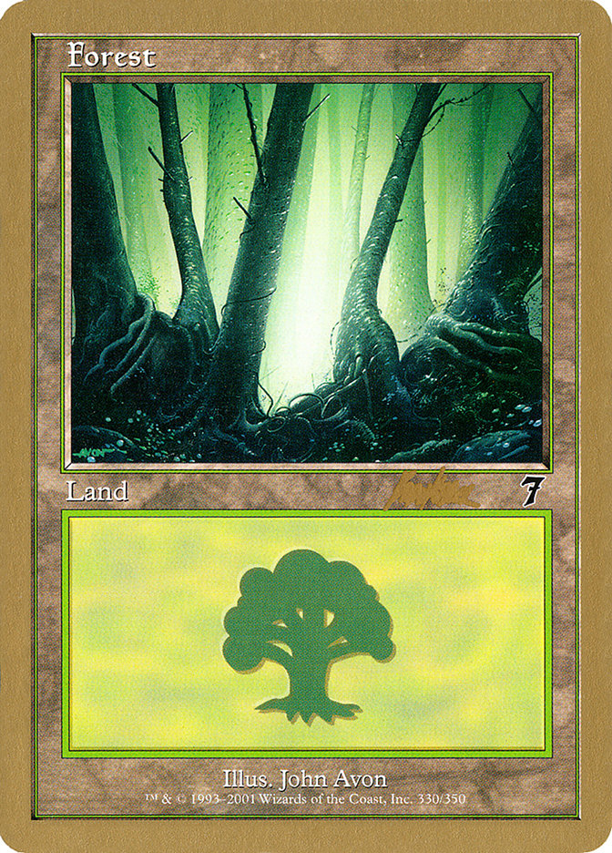 Forest (bk330) (Brian Kibler) [World Championship Decks 2002] | GrognardGamesBatavia