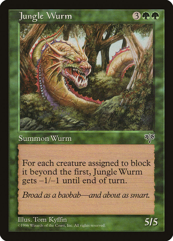 Jungle Wurm [Mirage] | GrognardGamesBatavia