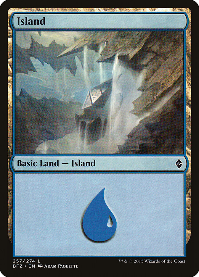 Island (257a) [Battle for Zendikar] | GrognardGamesBatavia