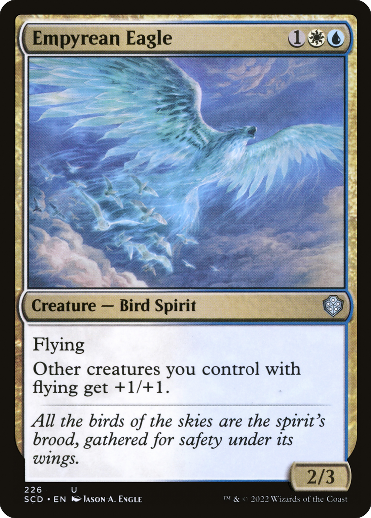 Empyrean Eagle [Starter Commander Decks] | GrognardGamesBatavia