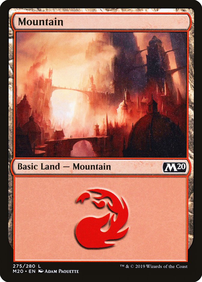 Mountain (275) [Core Set 2020] | GrognardGamesBatavia