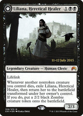 Liliana, Heretical Healer // Liliana, Defiant Necromancer [Magic Origins Prerelease Promos] | GrognardGamesBatavia