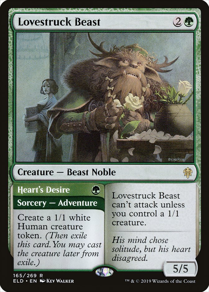 Lovestruck Beast // Heart's Desire [Throne of Eldraine] | GrognardGamesBatavia