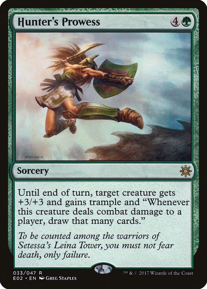 Hunter's Prowess [Explorers of Ixalan] | GrognardGamesBatavia