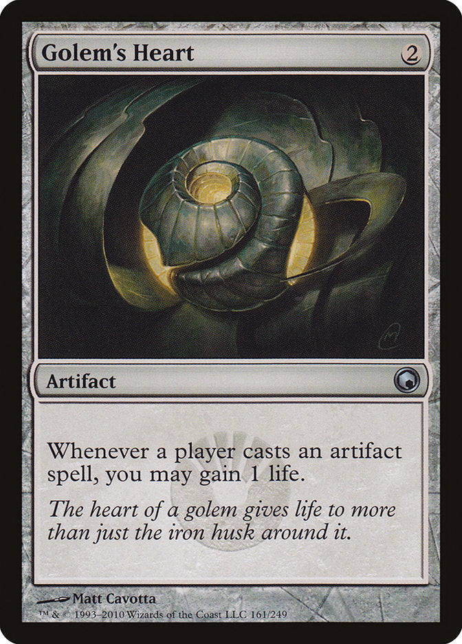 Golem's Heart [Scars of Mirrodin] | GrognardGamesBatavia