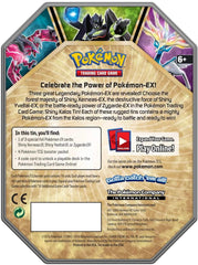 XY: Fates Collide - Shiny Kalos Tin (Xerneas-EX) | GrognardGamesBatavia