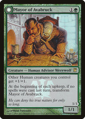 Mayor of Avabruck // Howlpack Alpha [Innistrad Prerelease Promos] | GrognardGamesBatavia